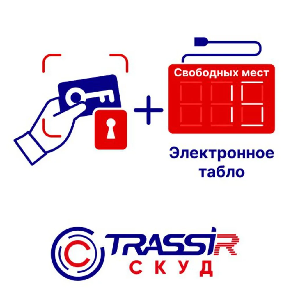 TRASSIR TRASSIR СКУД + Электронное табло