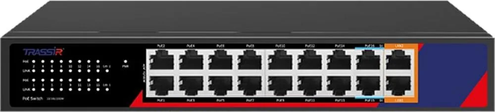TRASSIR TR-NS1118-240-16POE