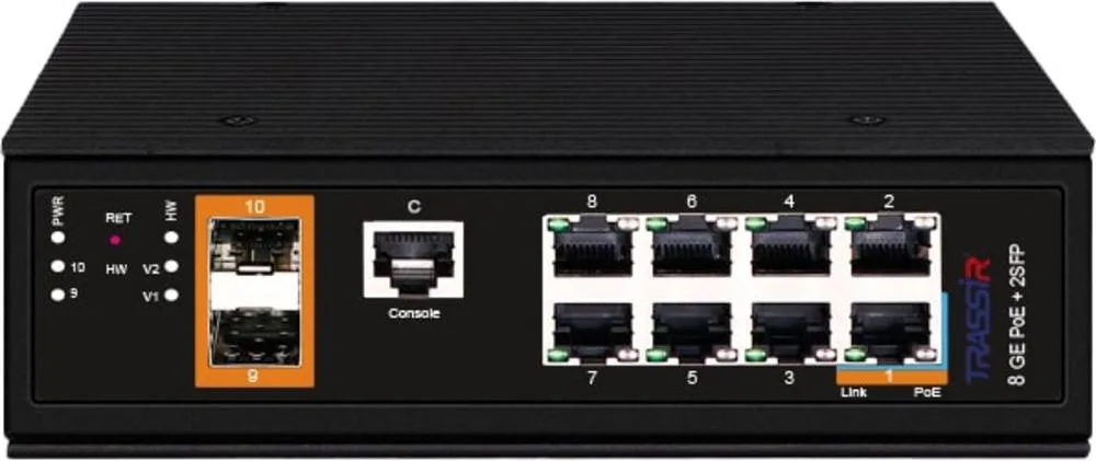 TRASSIR TR-NS25102S-300-8POE TRASSIR TR-NS25102S-300-8POE