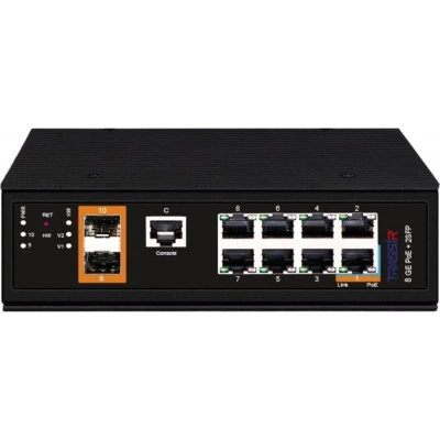 TRASSIR TR-NS25102S-300-8POE