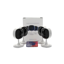 TRASSIR Комплект Офис-1 (4 камеры TR-W2C1 + Облако 3000)