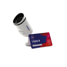 TRASSIR Комплект TR-D2151IR3 v7 2.8 + Облако 1000