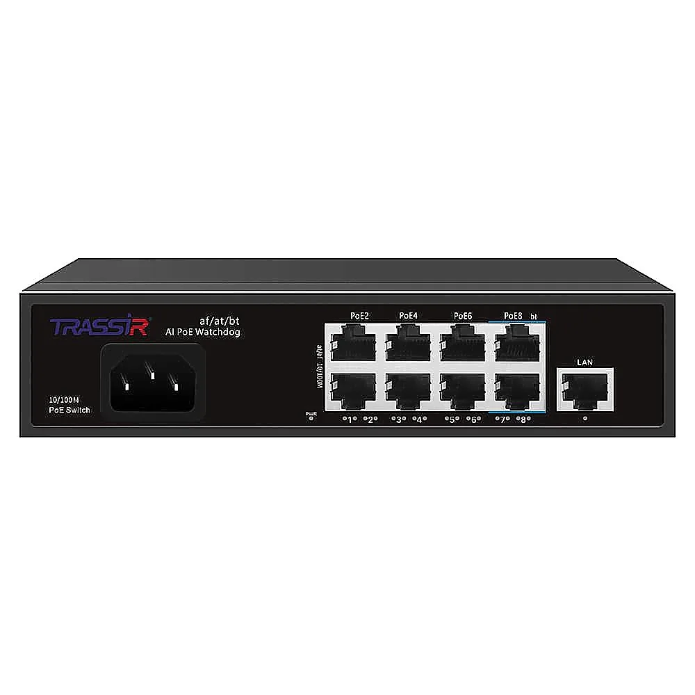TRASSIR TR-NS1109-120-8PoE