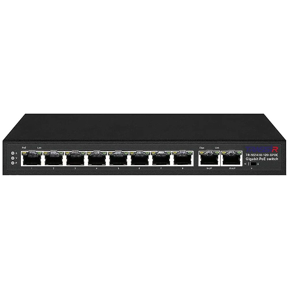 TRASSIR TR-NS1410-120-8POE